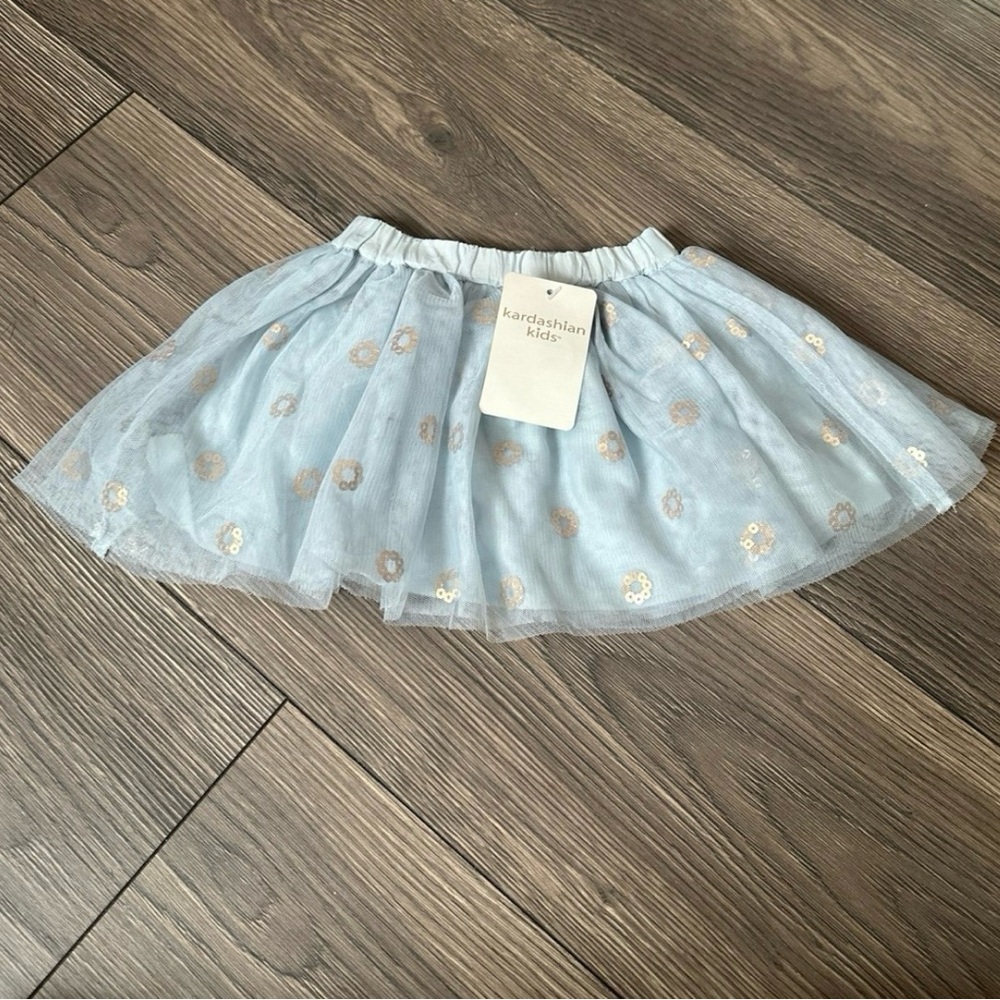 Kardashian Kids Tutu Blue Skirt